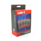 Мультиметр UNI-T UT131D Вимірювання: V (AC/DC), A (DC), Ω, NCV. Функції: продзвонювання, тест діодів, автовідключення. Мультиметр UNI-T UT131D Вимірювання: V (AC/DC), A (DC), Ω, NCV. Функції: продзвонювання, тест діодів, автовідключення.