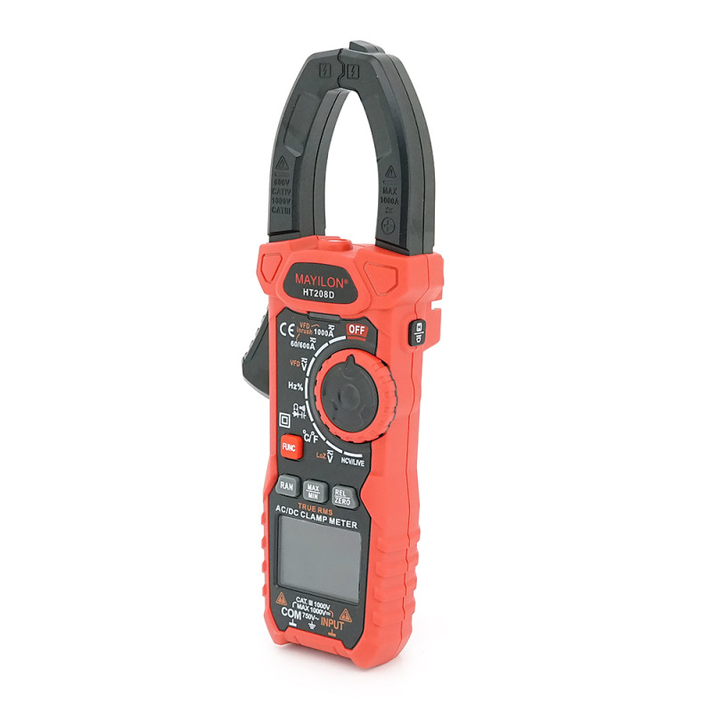 Токові кліщі з функцією мультиметра Mayilon HT-208D Токові кліщі з функцією мультиметра Mayilon HT-208D