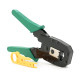 Інструмент MLT-4 для обжимки RJ-45 (8P8C) та RJ-12/11 (6P6C) 4P4C, Зелені Q10 Інструмент MLT-4 для обжимки RJ-45 (8P8C) та RJ-12/11 (6P6C) 4P4C, Зелені Q10