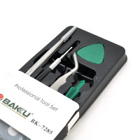 Набір інструментів BAKKU BK-7285 для IPhone (пінцети прямий і вигнутий, 2 инстр. Для розбирання), Blister-box Набір інструментів BAKKU BK-7285 для IPhone (пінцети прямий і вигнутий, 2 инстр. Для розбирання), Blister-box