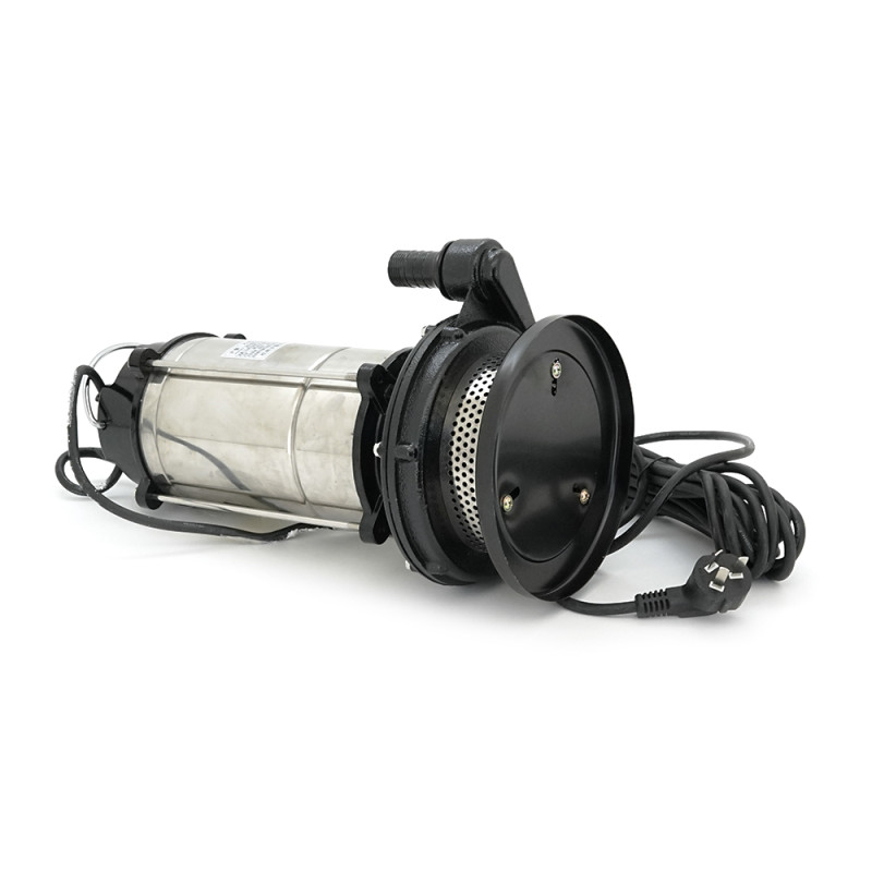 Занурювальний насос, 1500W, 220V, до 3 м³/год, підйом до 28 м, 25мм, нержавіюча сталь, 415х200х235 мм, 11.880 кг. + перехідник Занурювальний насос, 1500W, 220V, до 3 м³/год, підйом до 28 м, 25мм, нержавіюча сталь, 415х200х235 мм, 11.880 кг. + перехідник