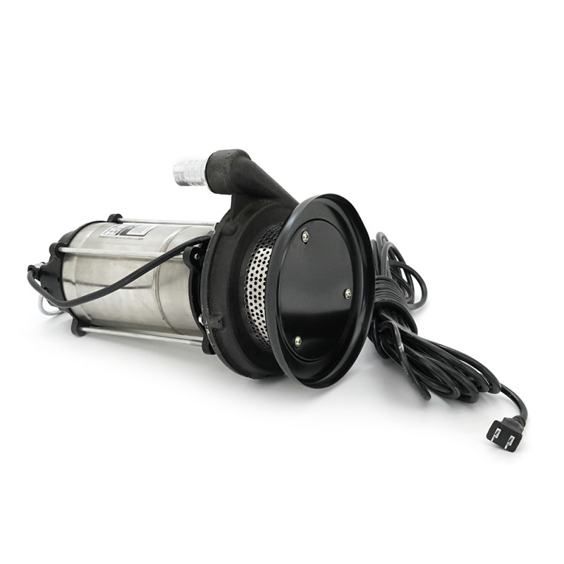 Занурювальний насос, 2200W, 220V, до 5 м³/год, підйом до 35 м, 25мм, нержавіюча сталь, 400х220х220 мм, 9.580 кг. + перехідник Занурювальний насос, 2200W, 220V, до 5 м³/год, підйом до 35 м, 25мм, нержавіюча сталь, 400х220х220 мм, 9.580 кг. + перехідник