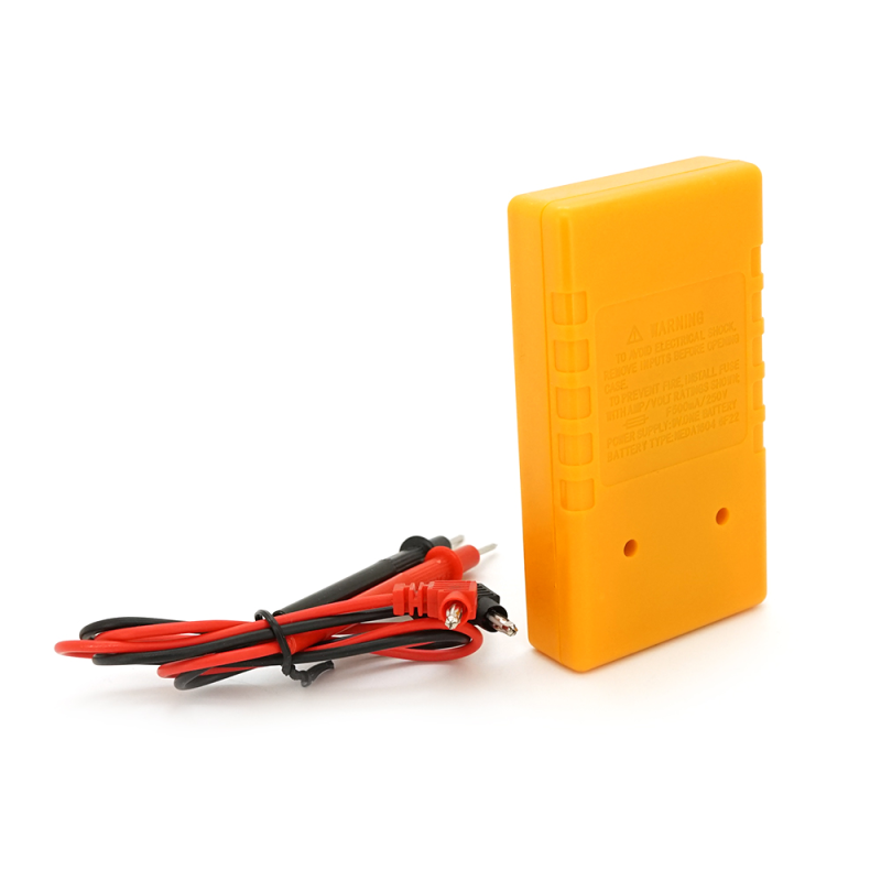 Мультиметр HAOYUE DT-860B Вимірювання: V (AC/DC), A (DC), Ω. Функції: продзвонювання, тест діодів. Мультиметр HAOYUE DT-860B Вимірювання: V (AC/DC), A (DC), Ω. Функції: продзвонювання, тест діодів.