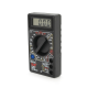 Мультиметр HAOYUE DT-830C. Вимірювання: VDC, VAC, ADC, Ω, °C. Функції: продзвонювання, перевірка діодів, тест транзисторів, генератор імпульсів.