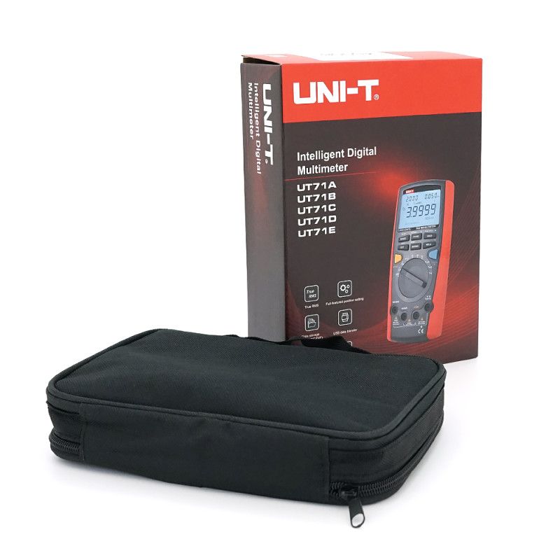 Мультиметр UNI-T UT71B. True RMS. 1000V. 10A. 20 000 counts. Вимірювання V/A/Ω/Hz/°C/°F/ємності. Data Hold. REL. 200x93x40 мм. 384 г Мультиметр UNI-T UT71B. True RMS. 1000V. 10A. 20 000 counts. Вимірювання V/A/Ω/Hz/°C/°F/ємності. Data Hold. REL. 200x93x40