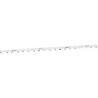 comb busbar, Acti9, 1N+L with Aux and Vigi, 9 mm pitch, 48 modules, 80 A