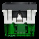 Unica New Силова розетка та USB тип С 10,5 Вт, 2 модулі, антрацит