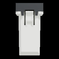 USB-коннектор 1 модуль антрацит