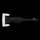 Розетка HDMI, 1 модуль білий