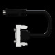 Розетка HD15 female (VGA) 1 модуль білий