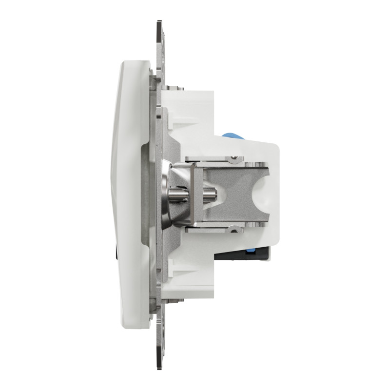 Data socket, Sedna Design & Elements, 2xRJ45 CAT6 UTP, PRO, white