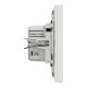 Asfora - double USB charger 2.4 A - white