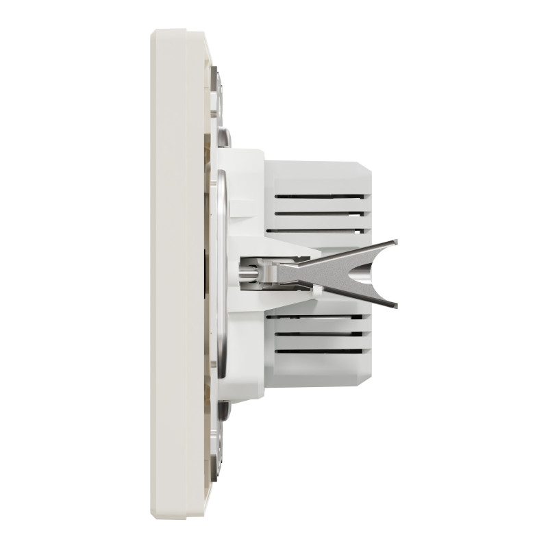 Asfora - double USB charger 2.4 A - cream
