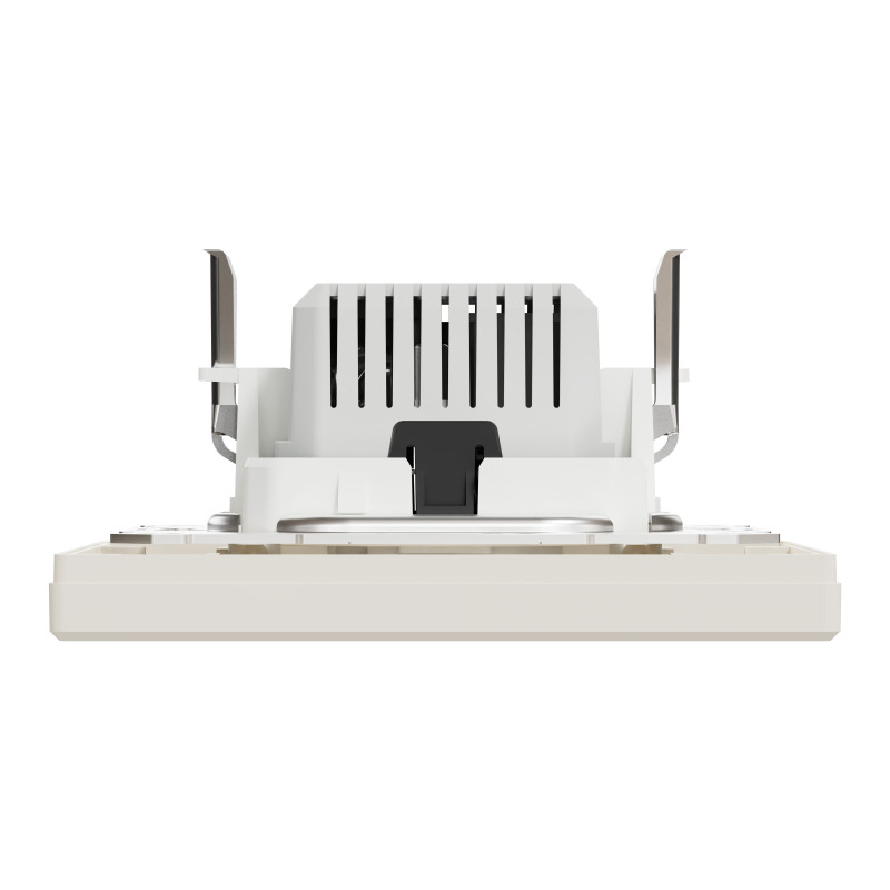 Asfora - double USB charger 2.4 A - cream