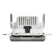 Asfora - double USB charger 2.4 A - aluminium