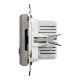 Asfora - double USB charger 2.4 A - bronze