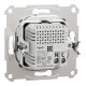 Asfora - double USB charger 2.4 A - anthracite