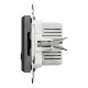 Asfora - double USB charger 2.4 A - anthracite