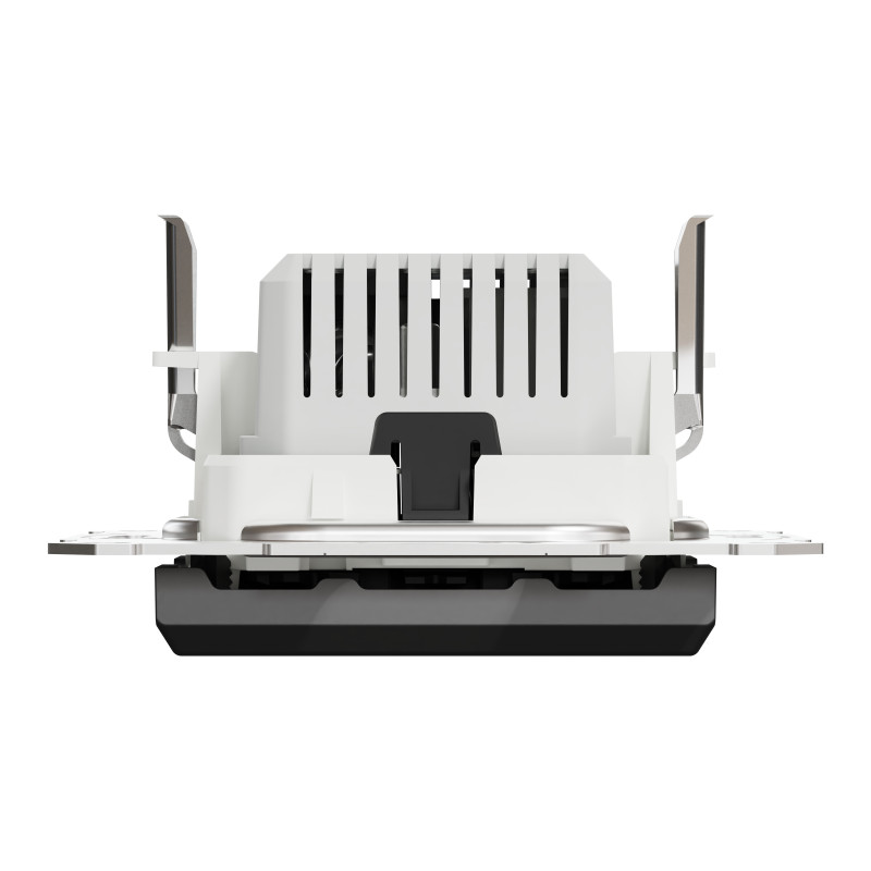 Asfora - double USB charger 2.4 A - anthracite