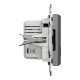 Asfora - double USB charger 2.4 A - anthracite