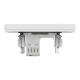 РОЗЕТКА КОМП'ЮТЕРНА RJ45 UTP КАТ. 5Е БІЛА ASFORA