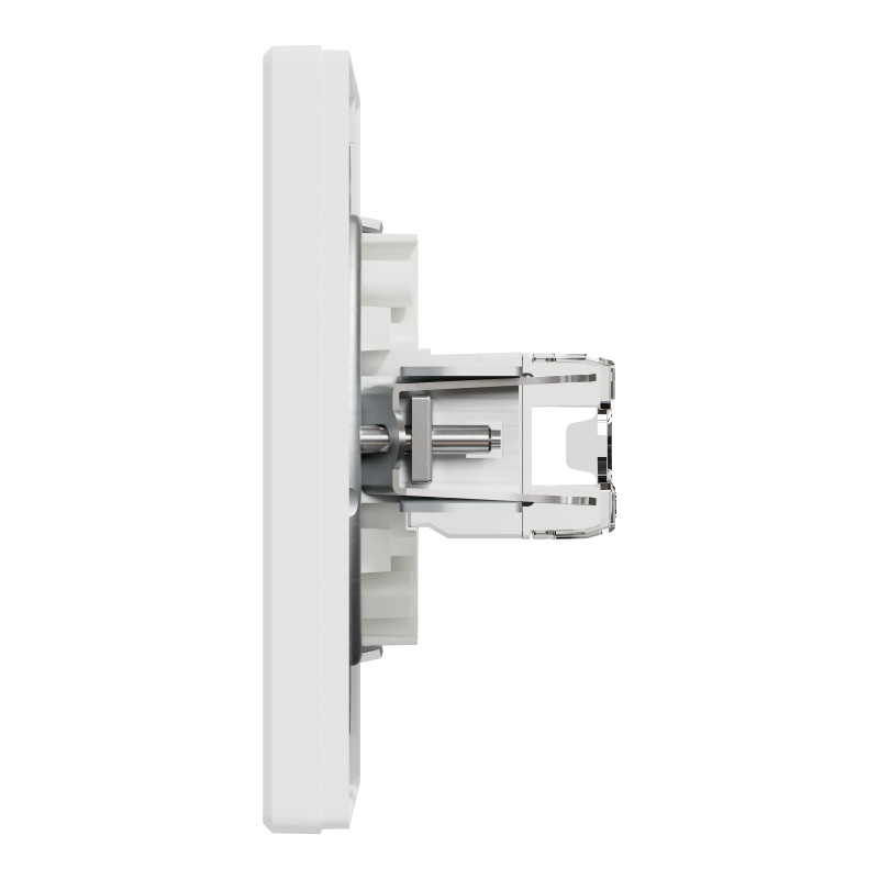 РОЗЕТКА КОМП'ЮТЕРНА RJ45 UTP КАТ. 5Е БІЛА ASFORA