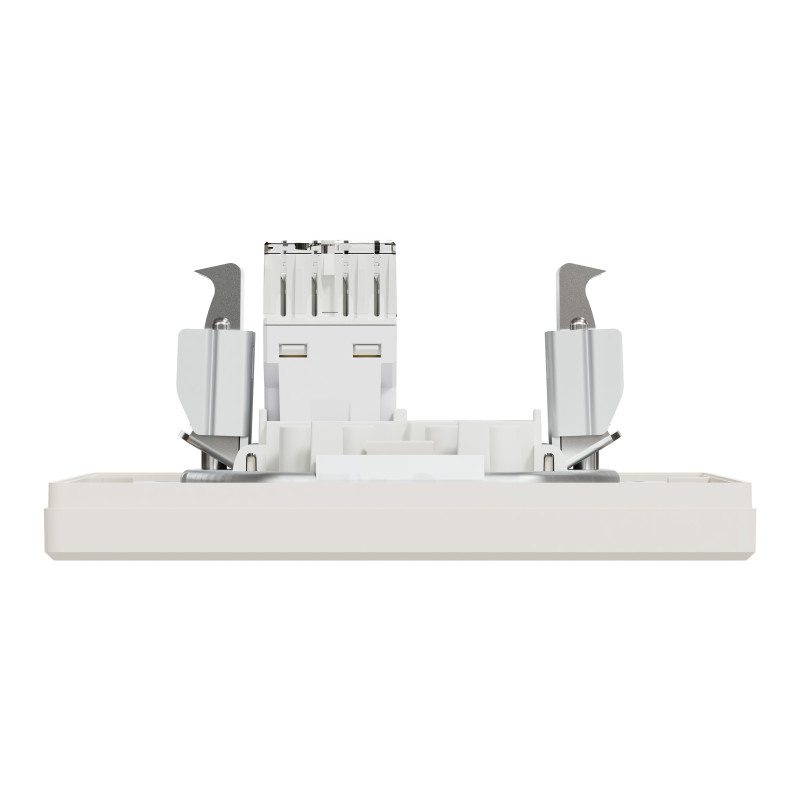РОЗЕТКА КОМП'ЮТЕРНА RJ45 UTP КАТ. 5Е КРЕМ ASFORA