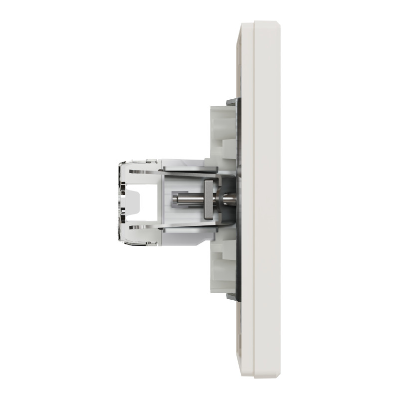 РОЗЕТКА КОМП'ЮТЕРНА RJ45 UTP КАТ. 5Е КРЕМ ASFORA