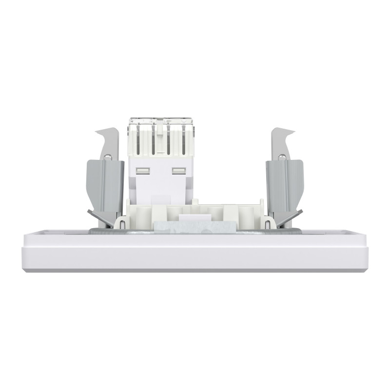 РОЗЕТКА КОМП'ЮТЕРНА RJ45 UTP КАТ.6 БІЛА ASFORA