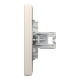 РОЗЕТКА КОМП'ЮТЕРНА RJ45 UTP КАТ.6 КРЕМ ASFORA