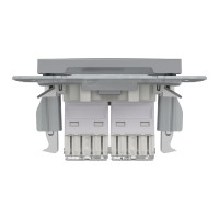 РОЗЕТКА КОМП'ЮТЕРНА RJ45 UTP КАТ.6 ПОДВІЙНА ASFORA СТАЛЬ