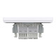 РОЗЕТКА КОМП'ЮТЕРНА RJ45 КАТ. 5Е І ТЕЛЕФОННА РОЗЕТКА RJ12 БІЛА ASFORA