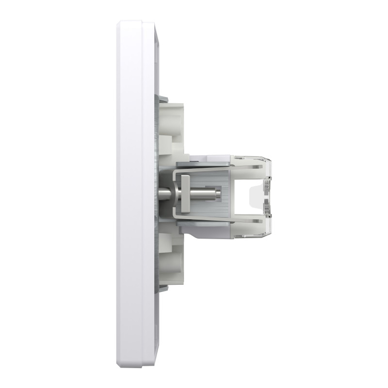 РОЗЕТКА КОМП'ЮТЕРНА RJ45 КАТ. 5Е І ТЕЛЕФОННА РОЗЕТКА RJ12 БІЛА ASFORA