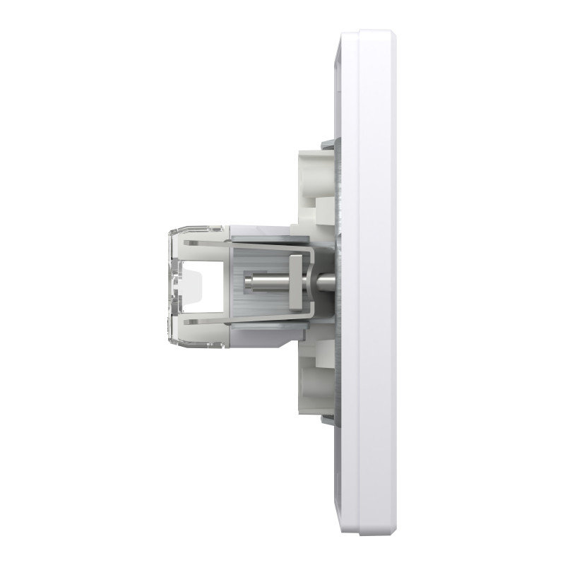 РОЗЕТКА КОМП'ЮТЕРНА RJ45 КАТ. 5Е І ТЕЛЕФОННА РОЗЕТКА RJ12 БІЛА ASFORA