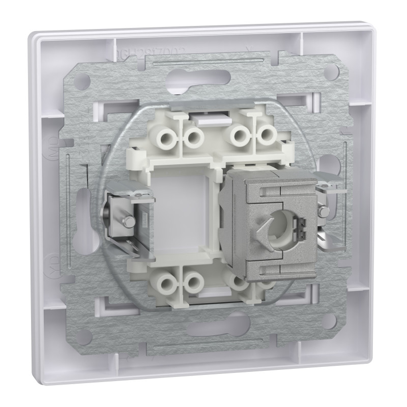 РОЗЕТКА КОМП'ЮТЕРНА RJ45 STP КАТ. 5Е БІЛА ASFORA