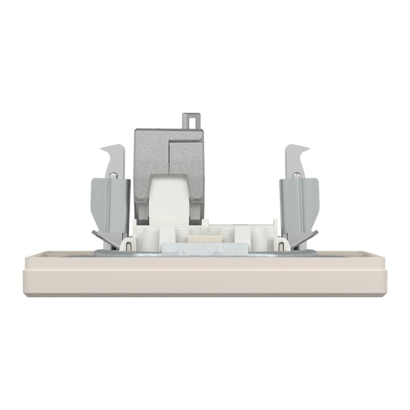 РОЗЕТКА КОМП'ЮТЕРНА RJ45 STP КАТ. 5Е КРЕМ ASFORA