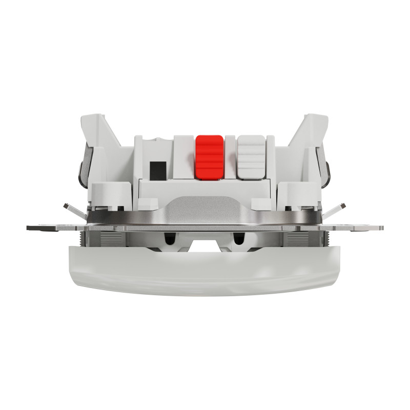 Кнопковий вимикач Sedna Design, білий