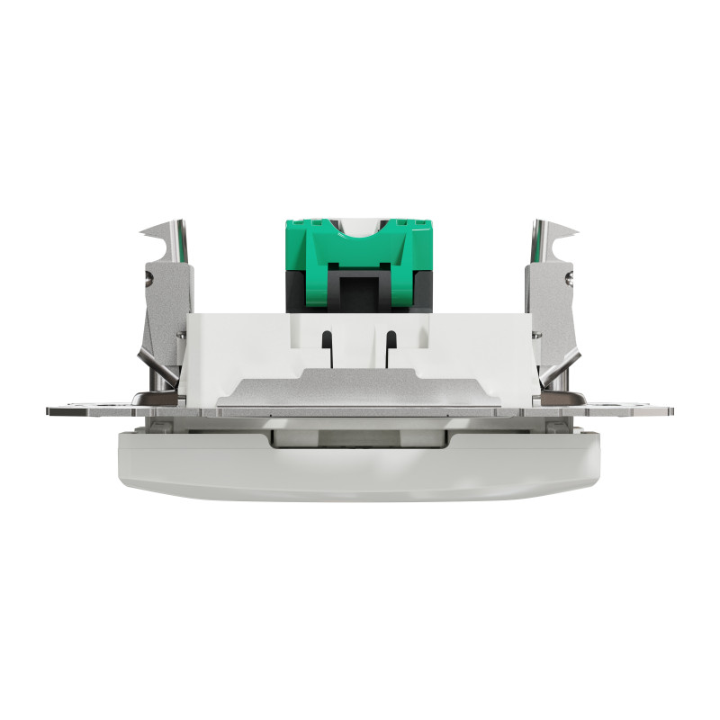 Один роз’єм RJ45 категорія 5E UTP Білий Sedna Design