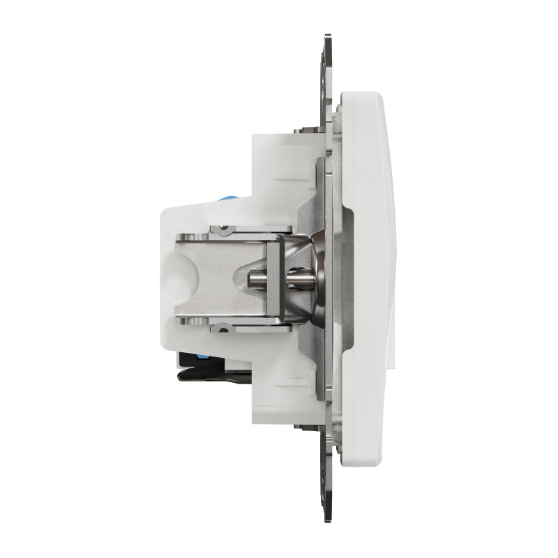 Розетка телекомунікаційна RJ45+RJ11 6UTP, білий, Sedna Design & Elements