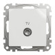 Розетка TV 4DB Wh Sedna Design