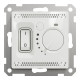 Термостат теплої підлоги 16 A Білий Sedna Design