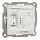 Термостат теплої підлоги 16 A Білий Sedna Design