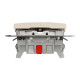 Двоклавішний перемикач Бежевий Sedna Design