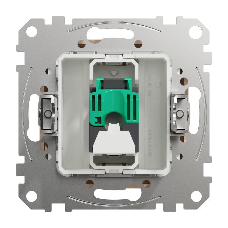 Один роз’єм RJ45 категорія 5E UTP Бежевий Sedna Design
