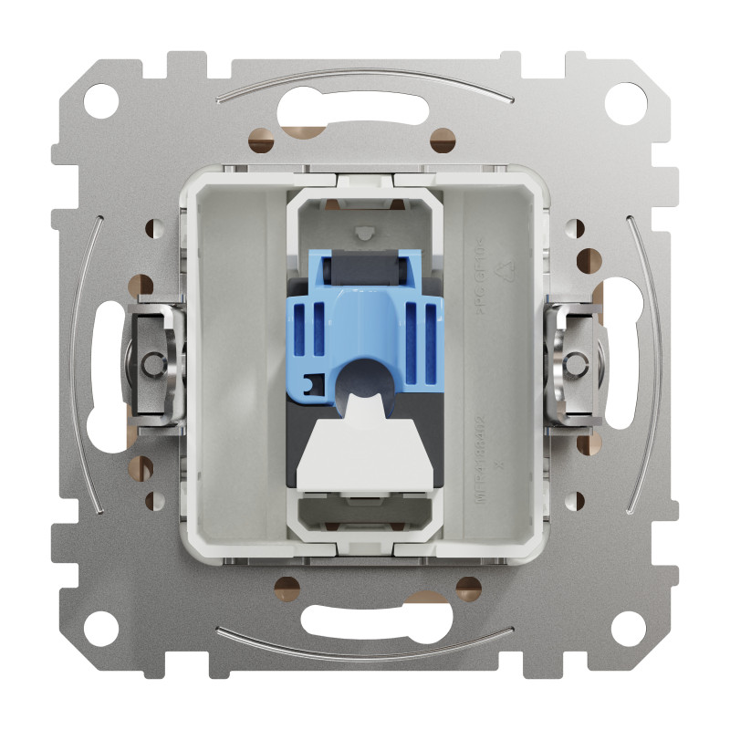 Комп'ютерна розетка, RJ45 CAT6 UTP, Бежева, Sedna Design