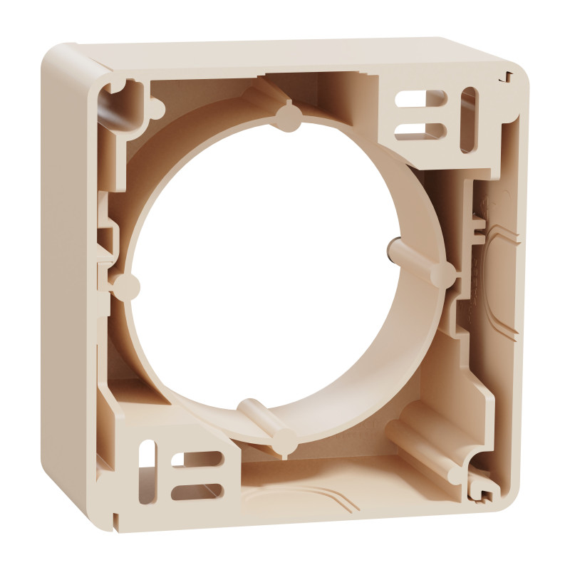 Коробка для зовнішнього монтажу Бежевий Sedna Design