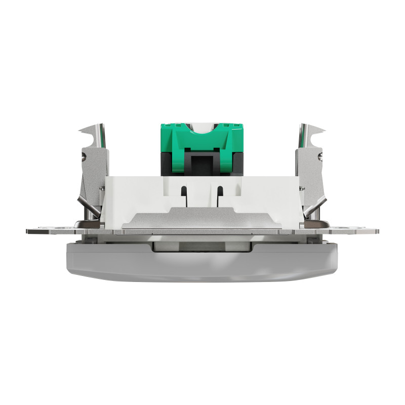 Один роз’єм RJ45 категорія 5E UTP Алюміній Sedna Design