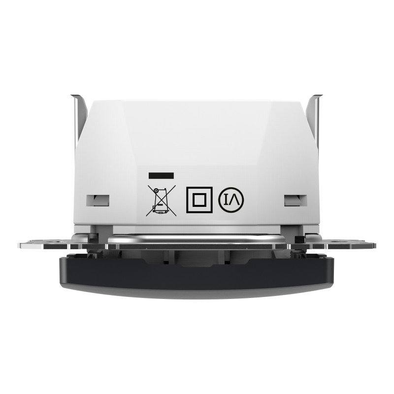 USB розетка A+C, 3 A, 45 Вт, Антрацит Sedna Design