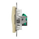 Комп'ютерна розетка RJ45 CAT 5E UTP, Береза Sedna Elements