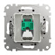Комп'ютерна розетка RJ45 CAT 5E UTP, Венге Sedna Elements